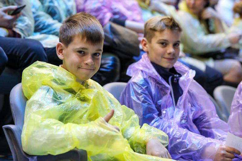 Дети-герои посетили «Москвариум» на ВДНХ