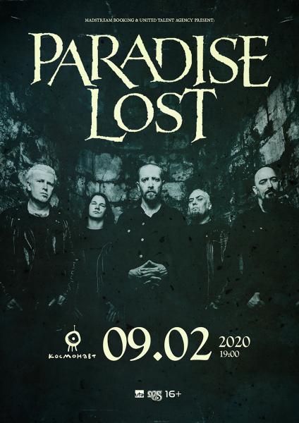 Концерт PARADISE LOST в Санкт- Петербурге