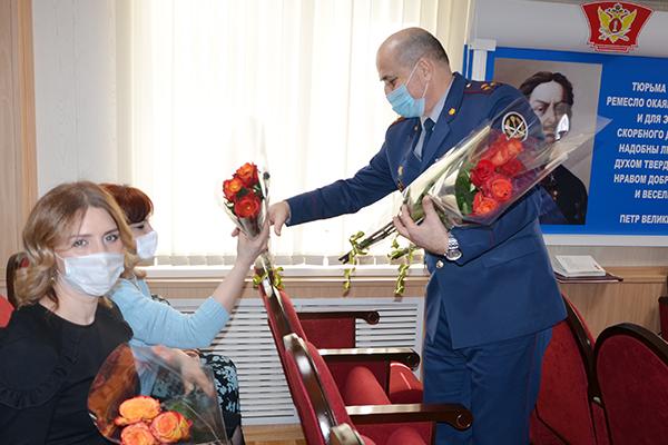 В УФСИН России по Республике Дагестан состоялось торжественное мероприятие, посвященное Международному женскому дню