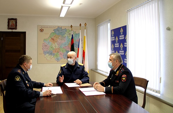 Следственный комитет и УМВД заключили соглашение о взаимодействии с УФСИН России по Рязанской области