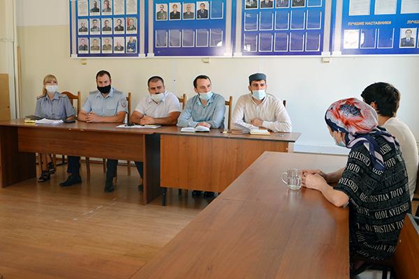 В УИИ УФСИН России по Республике Дагестан прошла акция «Родительский день в УИИ»