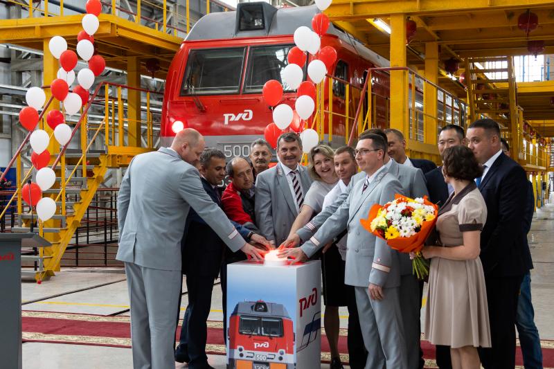 В сервисном локомотивном депо Чита открылся цех по ремонту электровозов «Ермак»