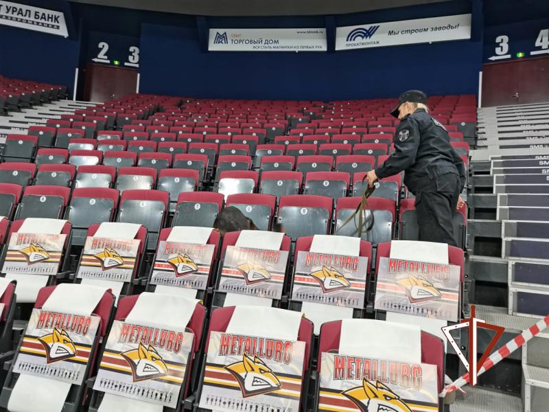 В Магнитогорске бойцы ОМОН обеспечили безопасность турнира континентальной хоккейной лиги