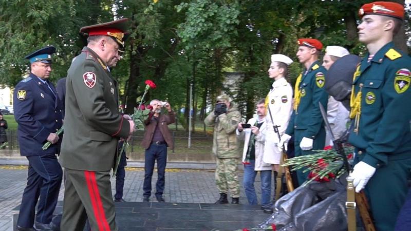 Военнослужащие Росгвардии приняли участие в мероприятиях, посвященных юбилею Кировского отделения организации "Боевое братство"