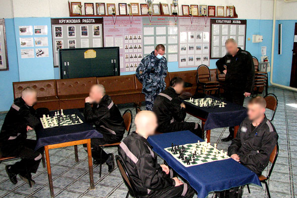В ИК-3 УФСИН России по Рязанской области состоялся шахматный турнир