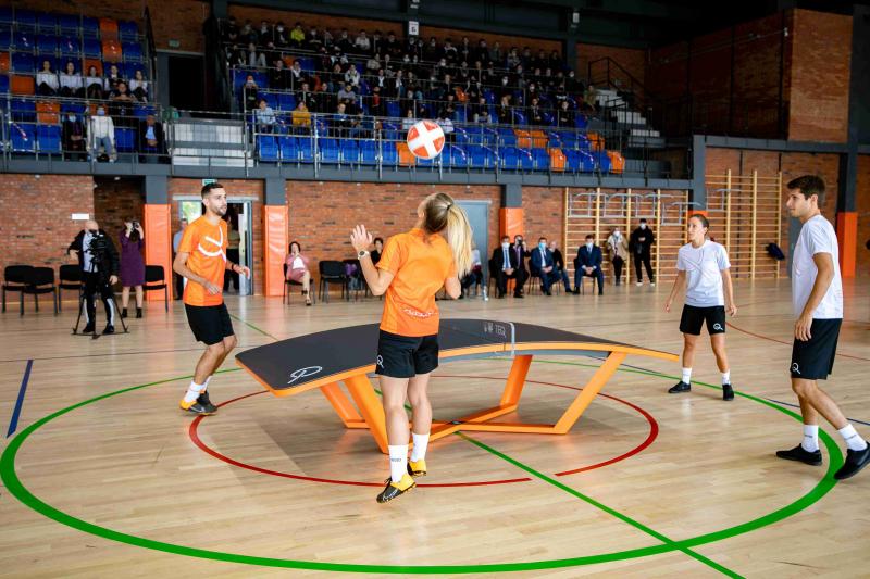 Венгры презентовали в Нововоронеже новый вид спорта – текбол