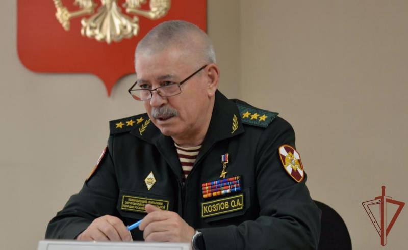 Командующий Уральским округом подвел итоги работы Управления Росгвардии по Свердловской области
