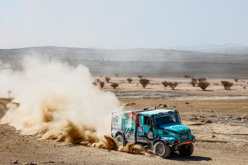 По итогам ралли «Дакар-2022» все грузовики команды PETRONAS Team De Rooy IVECO вошли в первую десятку