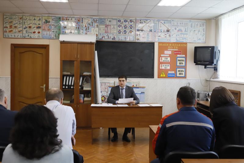 Директор филиала «Владимирэнерго» провел встречу с коллективом Камешковского РЭС