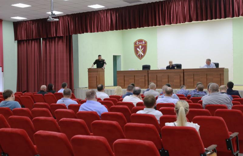 В Мордовии при координационном совете территориального управления Росгвардии прошло заседание по вопросам частной охранной деятельности