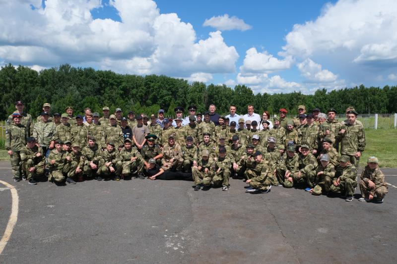 Росгвардейцы приняли участие в открытии  военно-патриотической смены «Юный спецназовец»