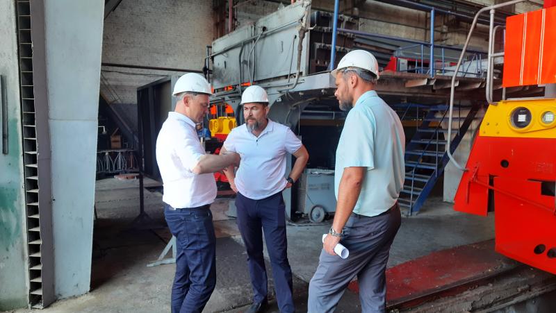Астраханский ТРЗ с рабочим визитом посетила делегация Брянского машиностроительного завода