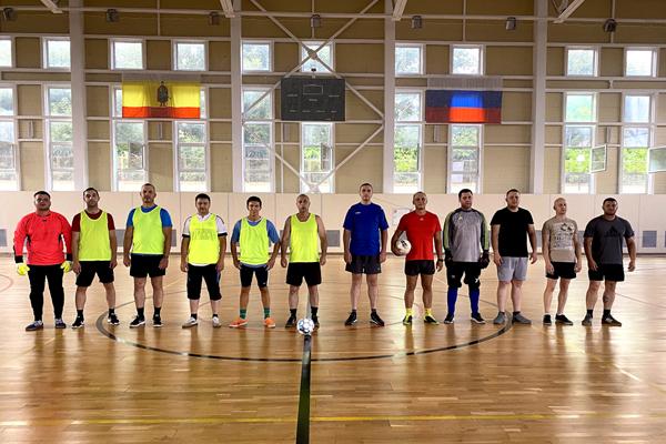 Сотрудники ИК-6 УФСИН России по Рязанской области одержали победу в товарищеском матче по мини-футболу