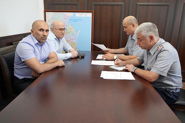 Представители УФСИН России по Республике Дагестан провели рабочую встречу в региональной избирательной комиссии