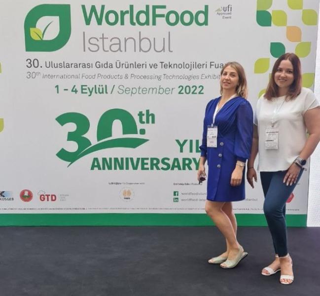 Специалисты Группы Продовольствие посетили продовольственные выставки в Стамбуле.