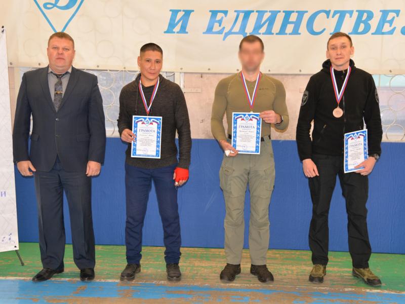 Сотрудник Росгвардии стал одним из сильнейших на чемпионате «Динамо» по гиревому спорту