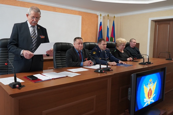 В Совете ветеранов УФСИН России по Краснодарскому краю подвели итоги работы за 2022 год