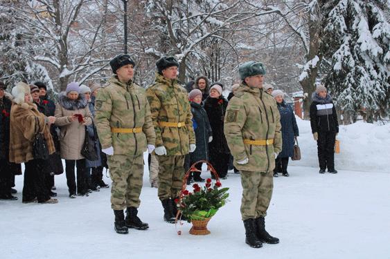 В Ульяновске росгвардейцы приняли участие в торжественном мероприятии, посвященному 23 февраля