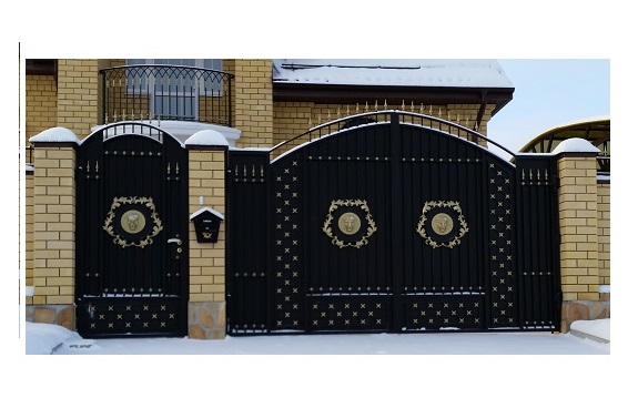 Ворота, двери, козырьки, модульные конструкции из металла в Луганске и ЛНР на заказ
