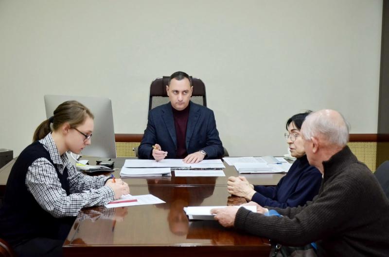 Депутат ЗСК Виктор Тепляков в рамках работы на округе провёл приём граждан