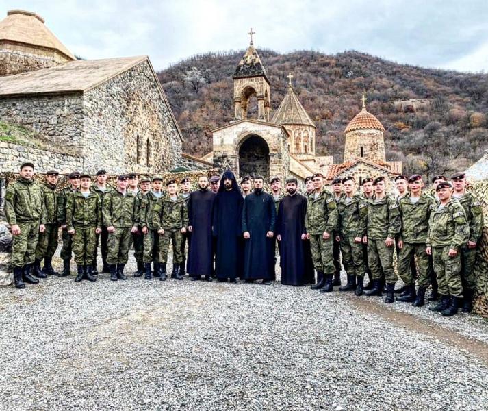 Первопрестольный Святой Эчмиадзин: Священники ААЦ в Дадиванке продолжают духовное служение благодаря российским миротворческим силам