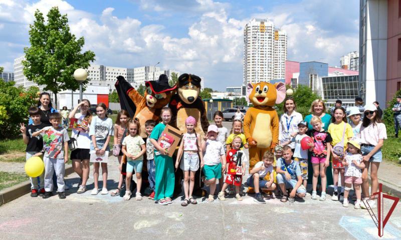 Праздник ко Дню защиты детей прошел в ОМОН «Авангард»